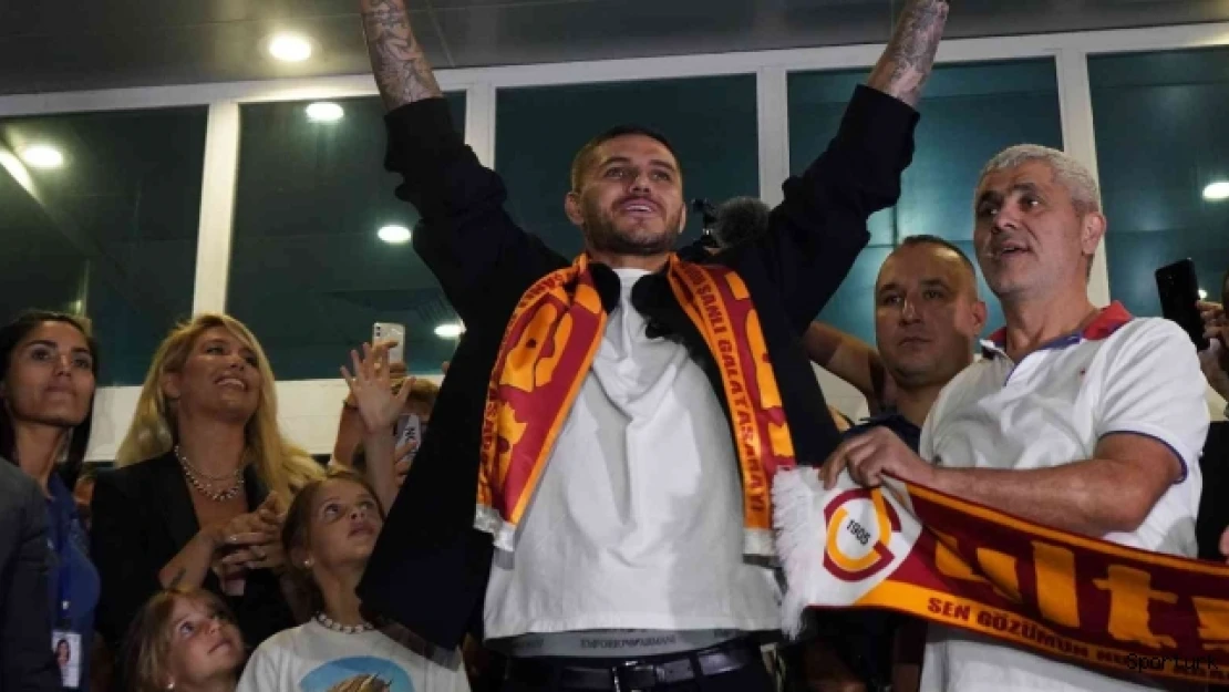 Mauro Icardi, İstanbul'a geldi