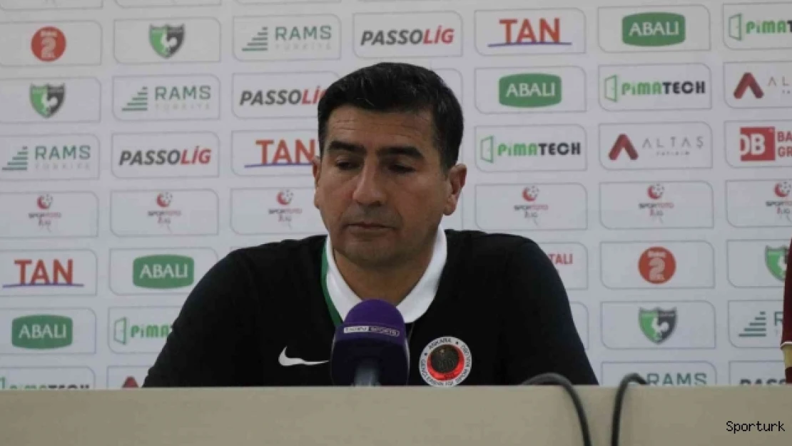 Medet Coşkun: &quotOyuna hiç beklemediğimiz şok bir golle başladık"