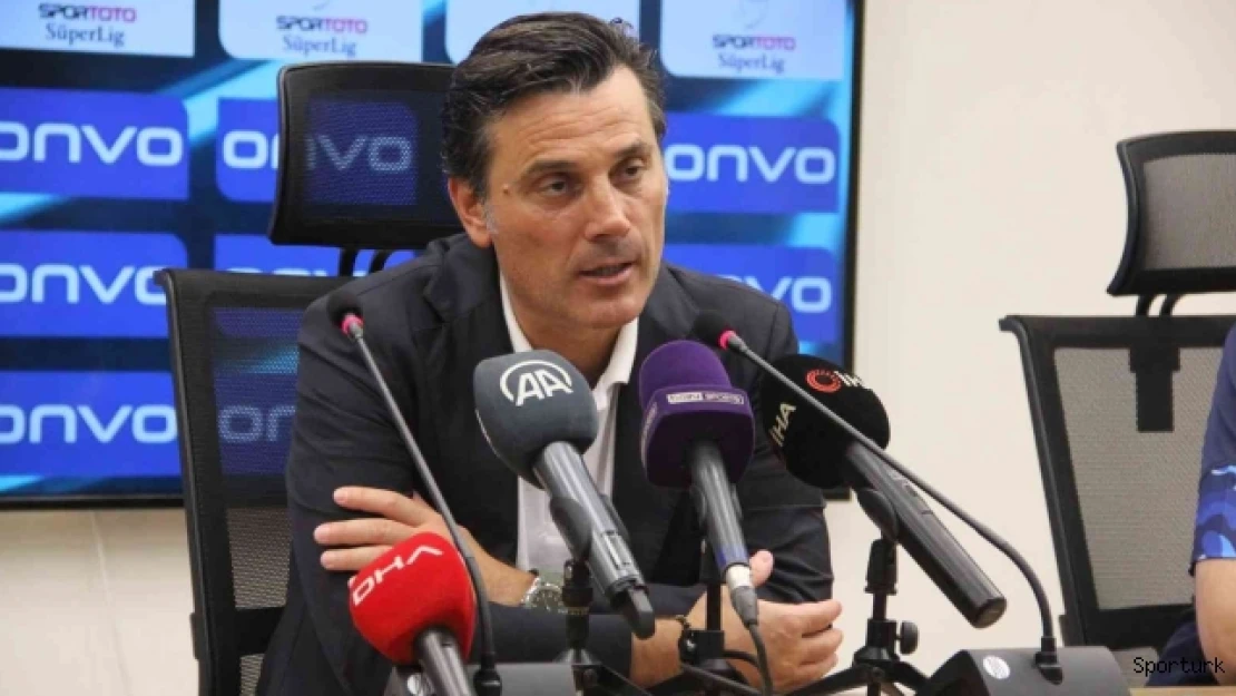 Montella: &quotSonuna kadar sabırlı bir şekilde skoru yakalamaya çalıştık"
