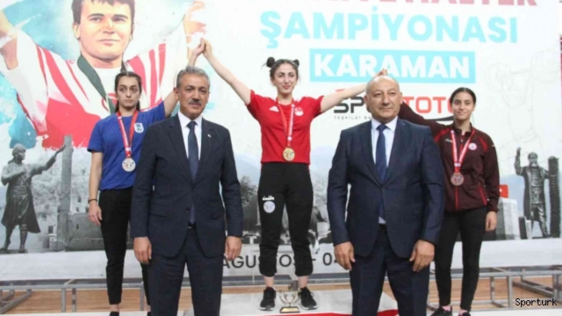 Naim Süleymanoğlu Büyükler Kulüpler Türkiye Halter Şampiyonası Karaman'da başladı