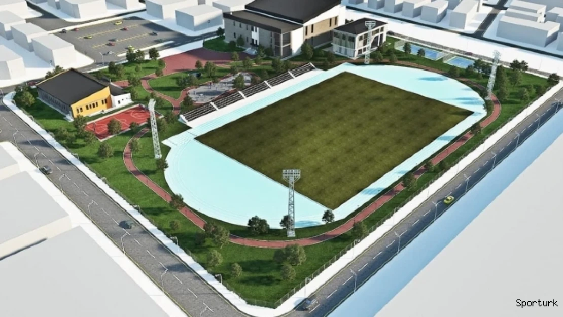 Salihli Ramiz Turan Stadı'nın yerine modern spor kompleksi