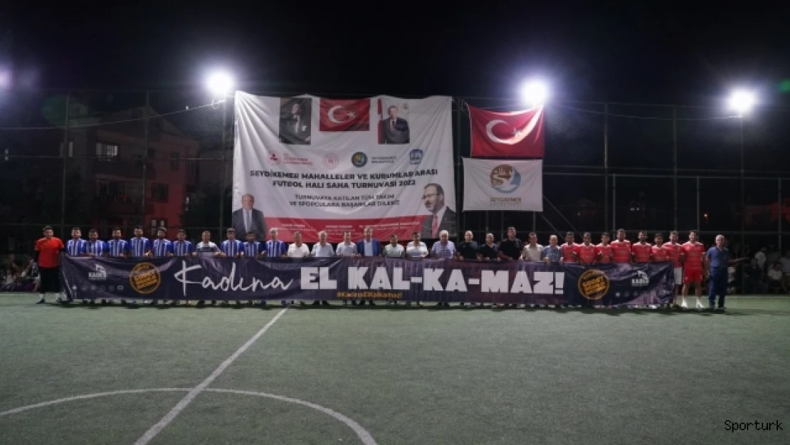 Seydikemer'deki Futbol Turnuvası sona erdi