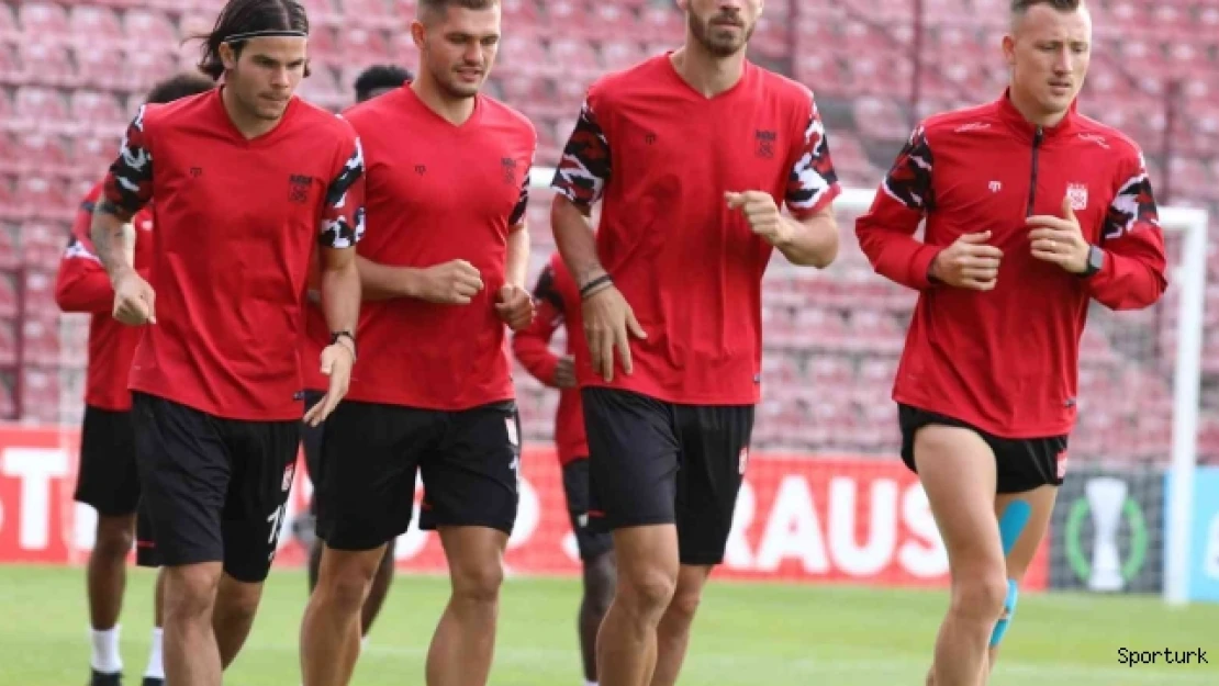 Sivasspor, CFR Cluj maçına hazır