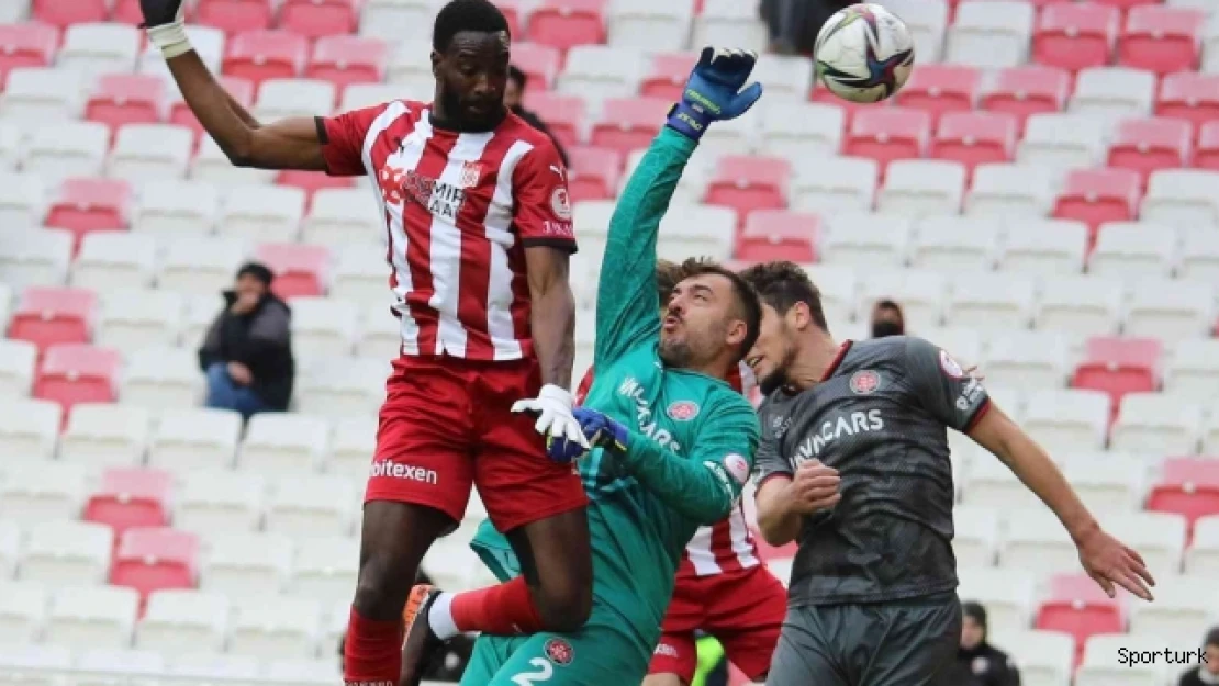 Sivasspor ile Fatih Karagümrük 7. randevuda