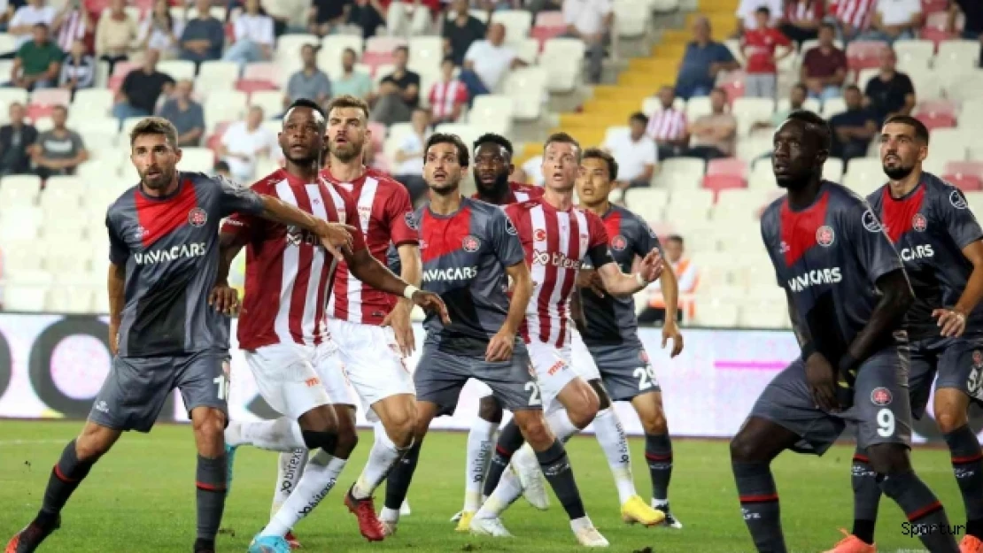 Spor Toto Süper Lig: Sivasspor: 0 - Fatih Karagümrük: 0