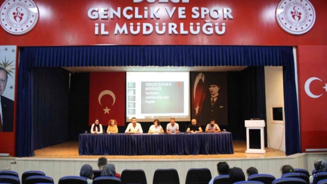 Sporcu aileleri ile toplantı