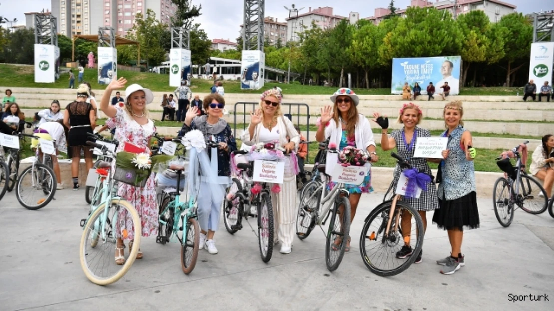 'SÜSLÜ KADINLAR' BEYLİKDÜZÜ'NDE PEDAL ÇEVİRDİ