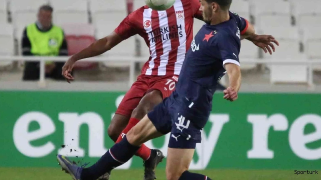 UEFA Avrupa Konferans Ligi: Sivasspor: 1 - Slavia Prag: 1