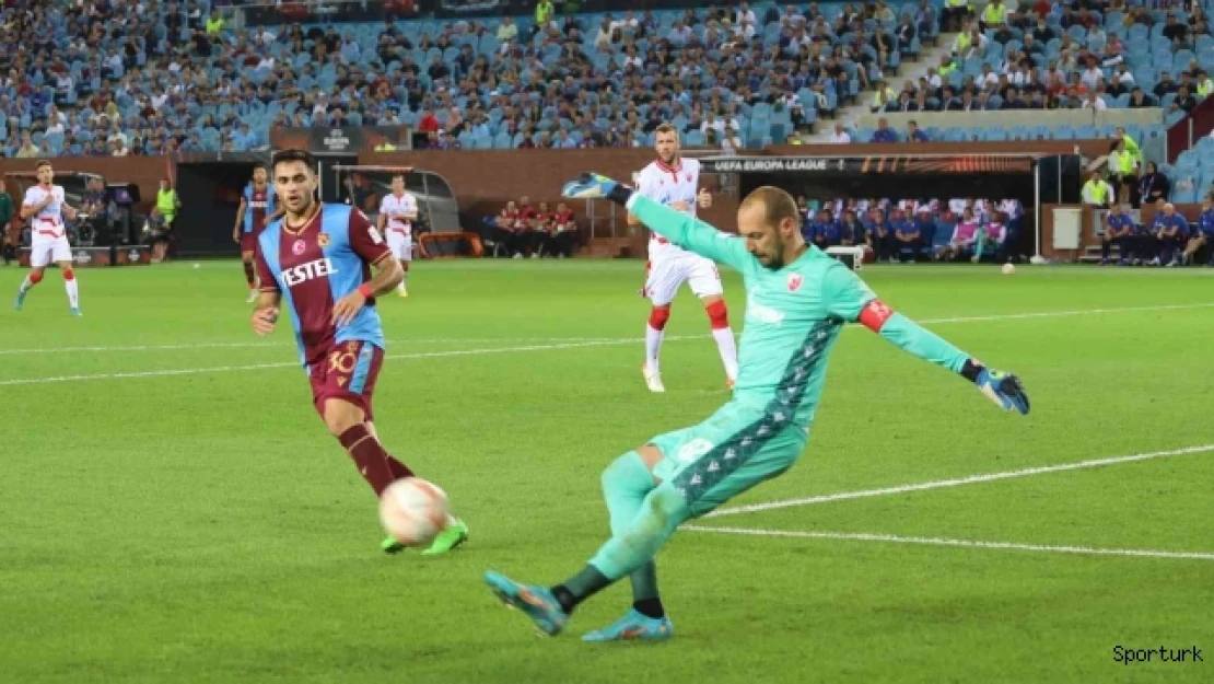 UEFA Avrupa Ligi: Trabzonspor: 2 - Kızılyıldız: 1