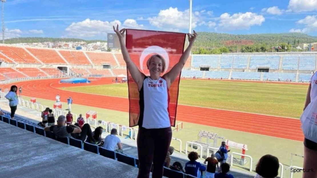 66 yaşındaki Tazelenme Üniversitesi öğrencisi Yunanistan'dan rekorla döndü