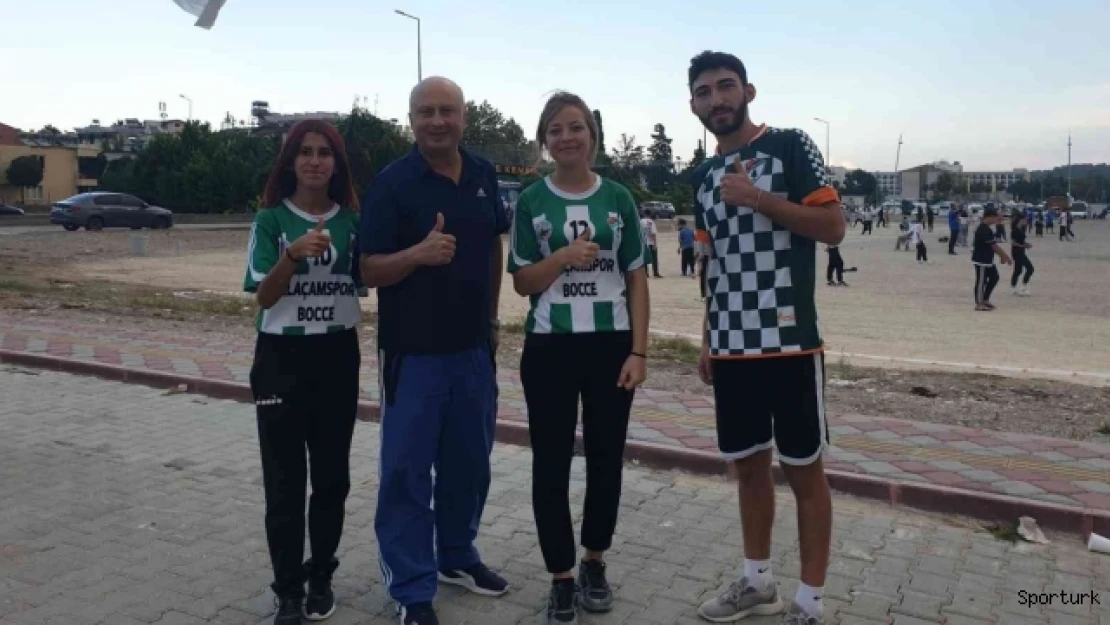 Alaçamspor Bocce'nin 'milli' gururları