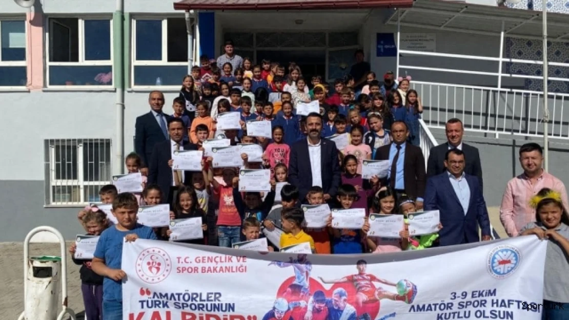 Altıntaş'ta &quotAmatör Spor Haftası" etkinlikleri