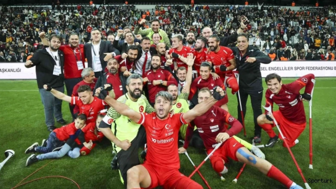 Ampute Milli Takımı, Dünya Kupası'nda finalde