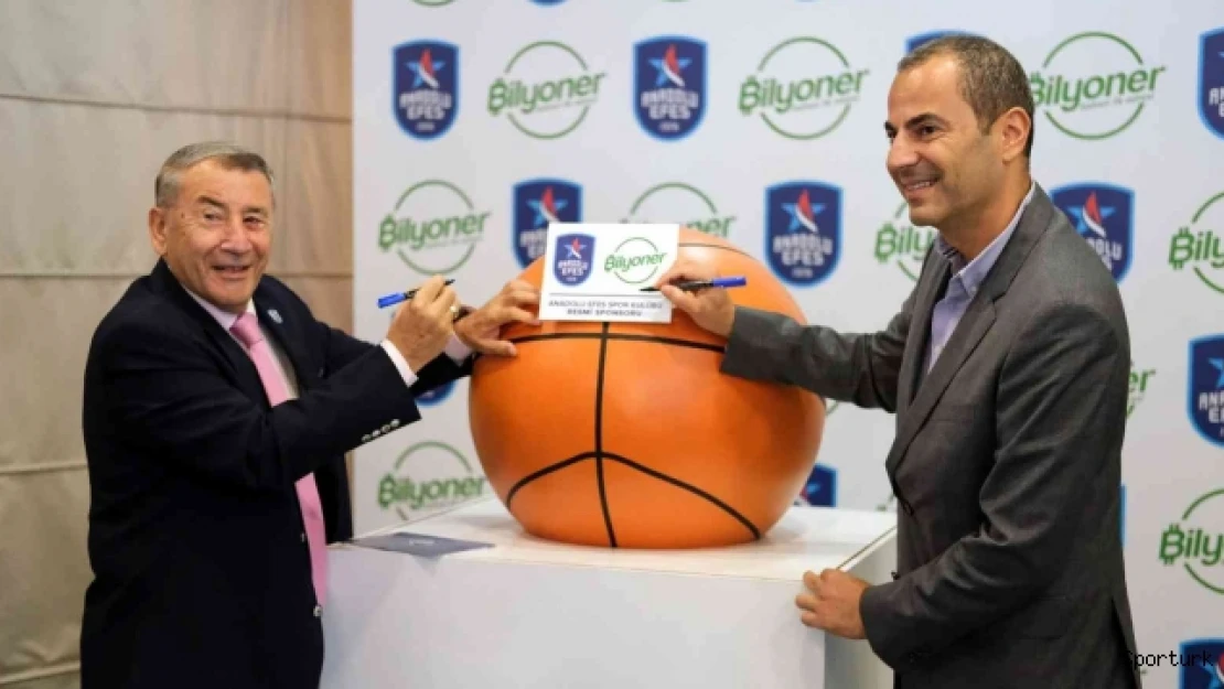 Anadolu Efes ve Bilyoner arasındaki ana partnerlik anlaşması yenilendi