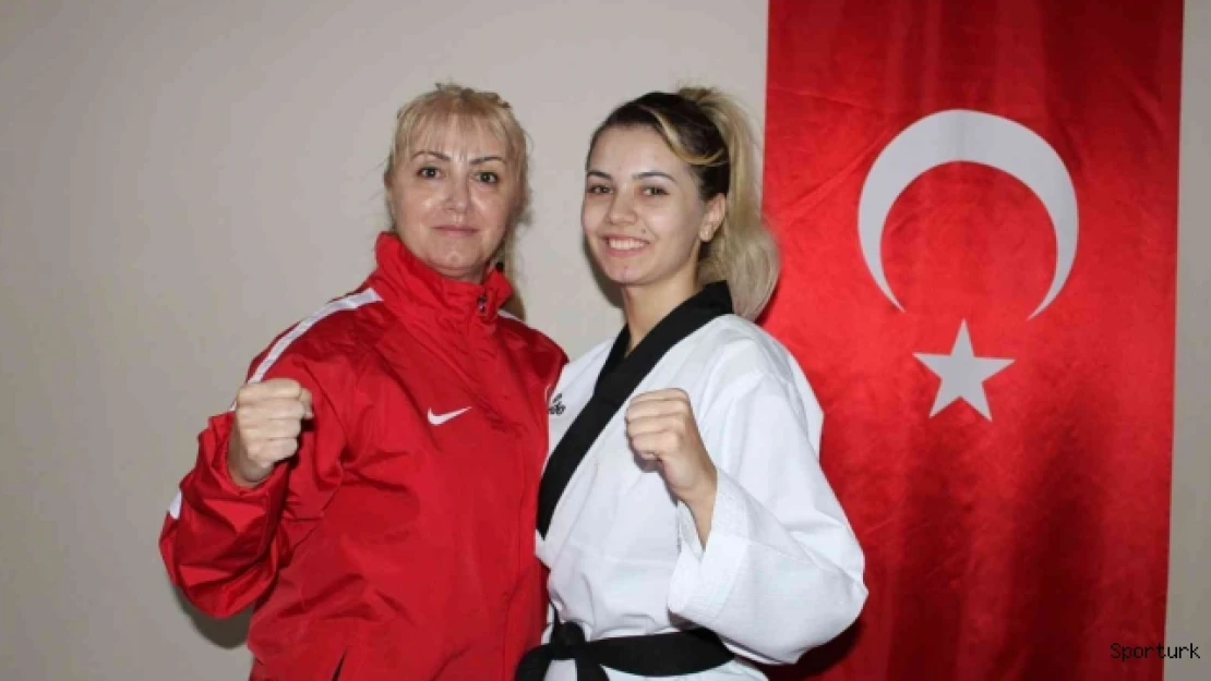 Annesinin izinden giderek uluslararası bir tekvandocu oldu