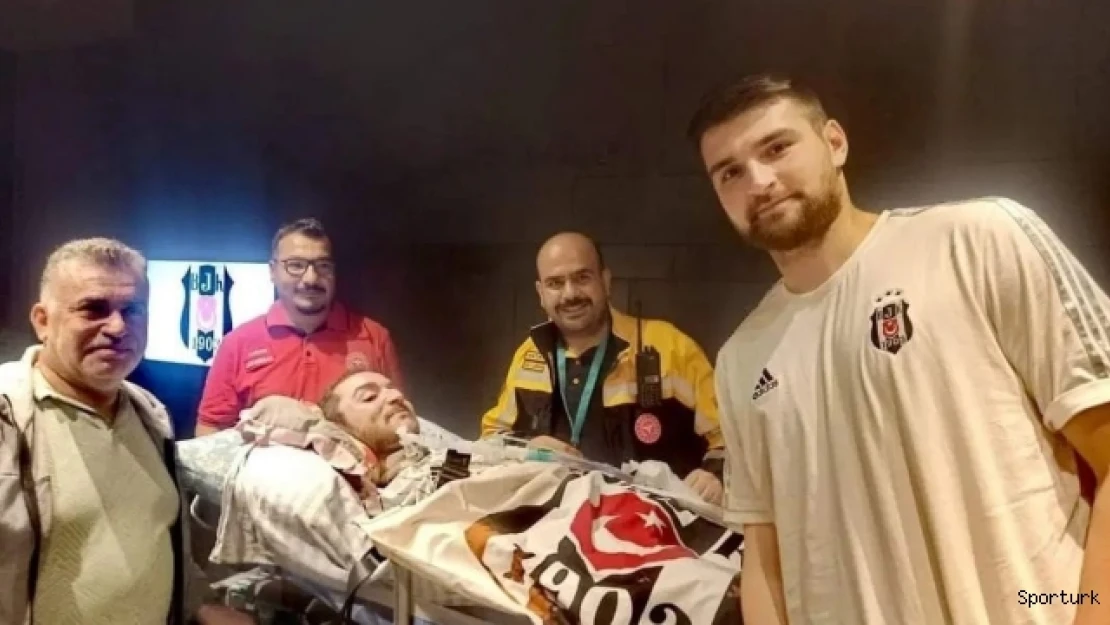 Beşiktaşlı futbolcuları görme hayali gerçek oldu