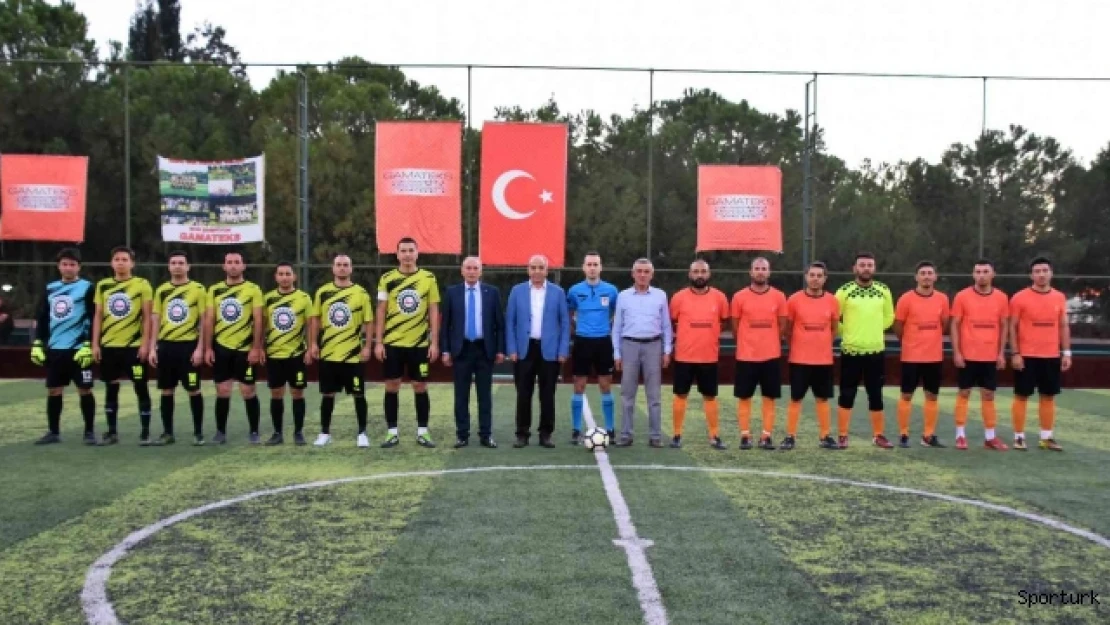 Denizli OSB'de futbol heyecanı başladı