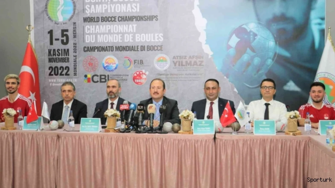 Dünya Erkekler ve Kadınlar Bocce Şampiyonası Mersin'de yapılacak