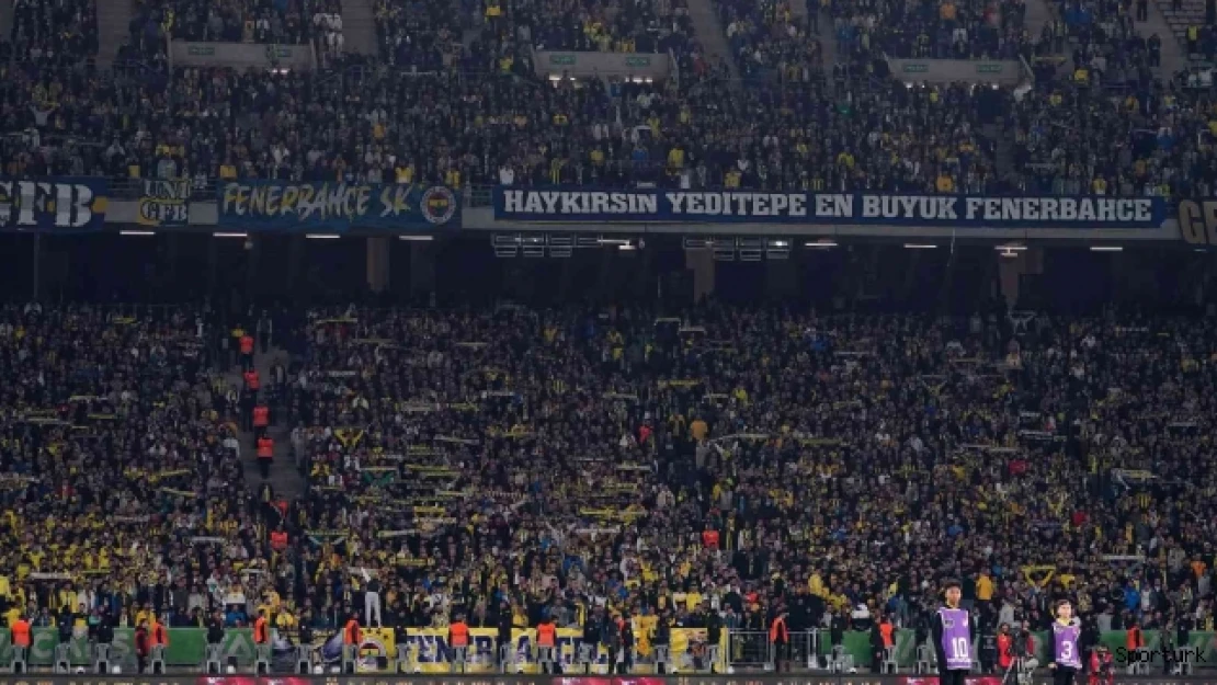 Fenerbahçeli 25 bin taraftar Olimpiyat Stadı'nda