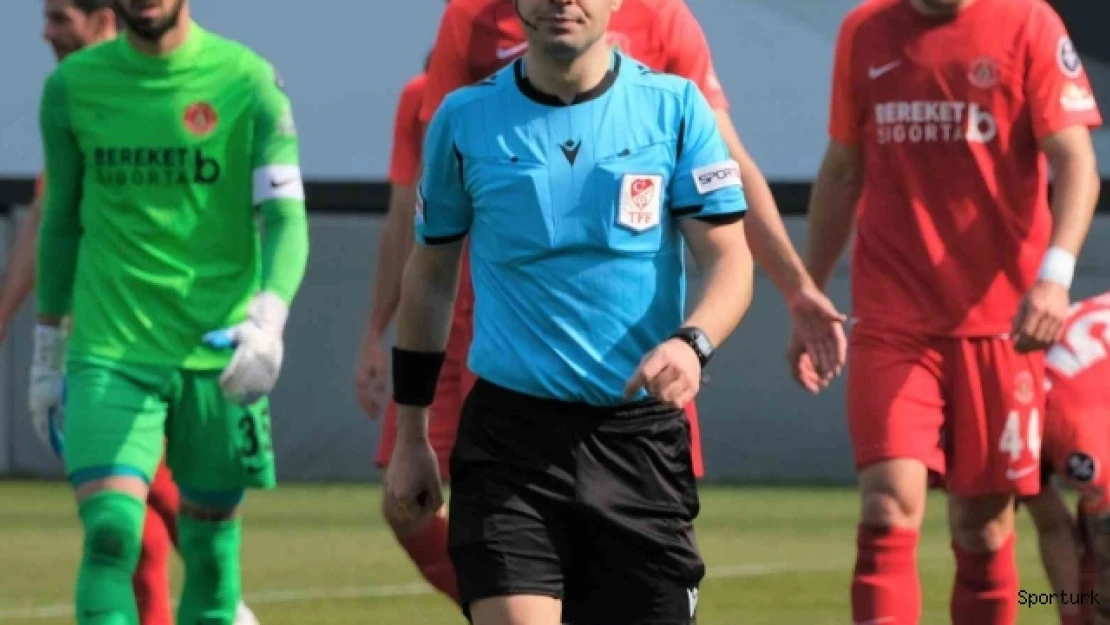 Göztepe - Tuzlaspor maçının hakemi Cihan Aydın