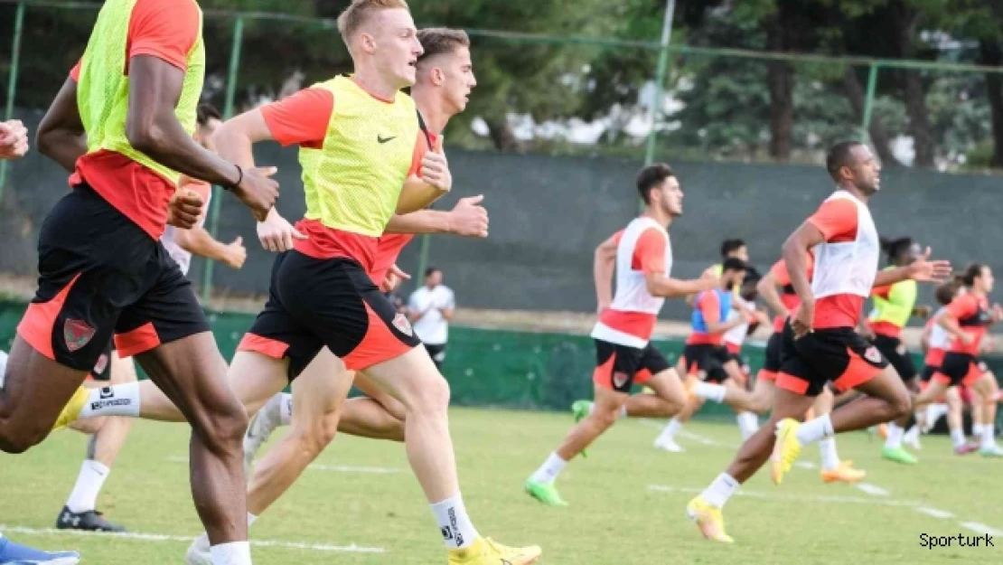 Hatayspor, Fatih Karagümrük maçı hazırlıklarını sürdürüyor