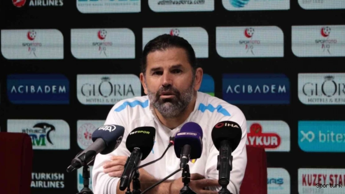 İbrahim Üzülmez: &quotBöyle zorlu bir deplasmanda alınan 1 puan değerlidir"