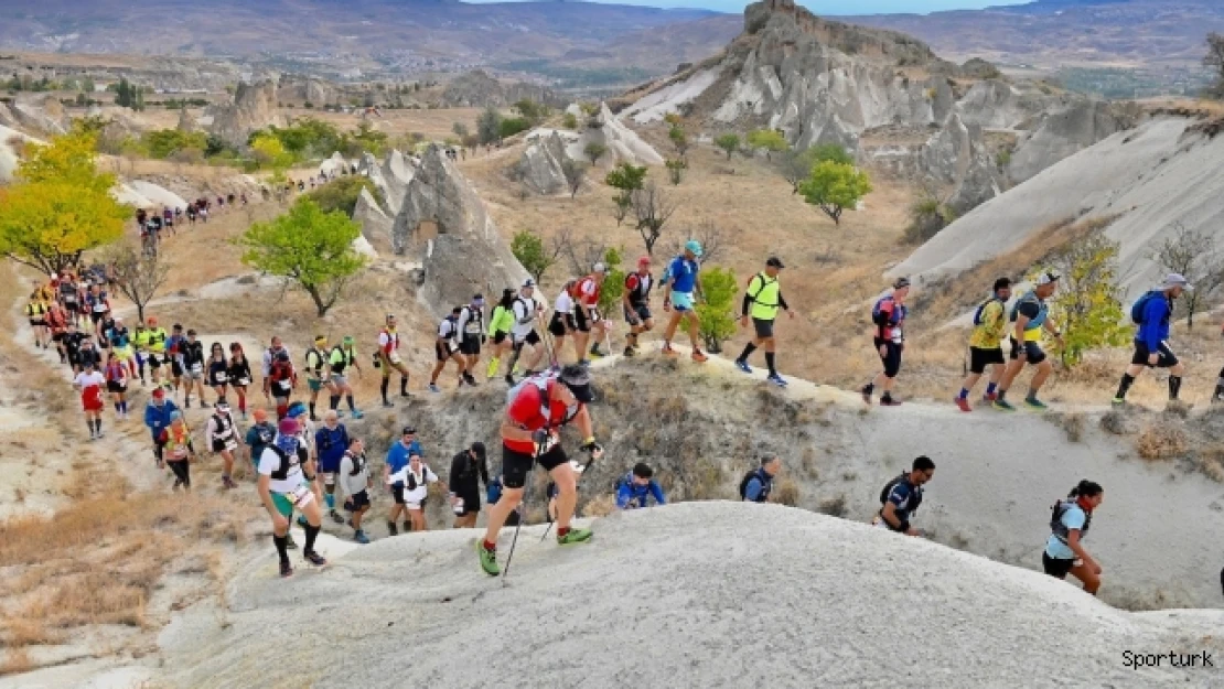 Kapadokya'nın kalbi hafta sonu Ultra-Trail koşusu için attı