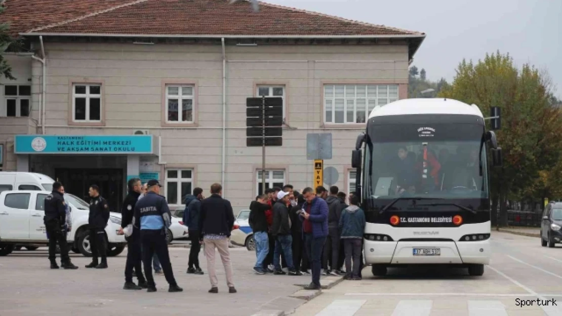 Kastamonuspor taraftarlarının Galatasaray heyecanı