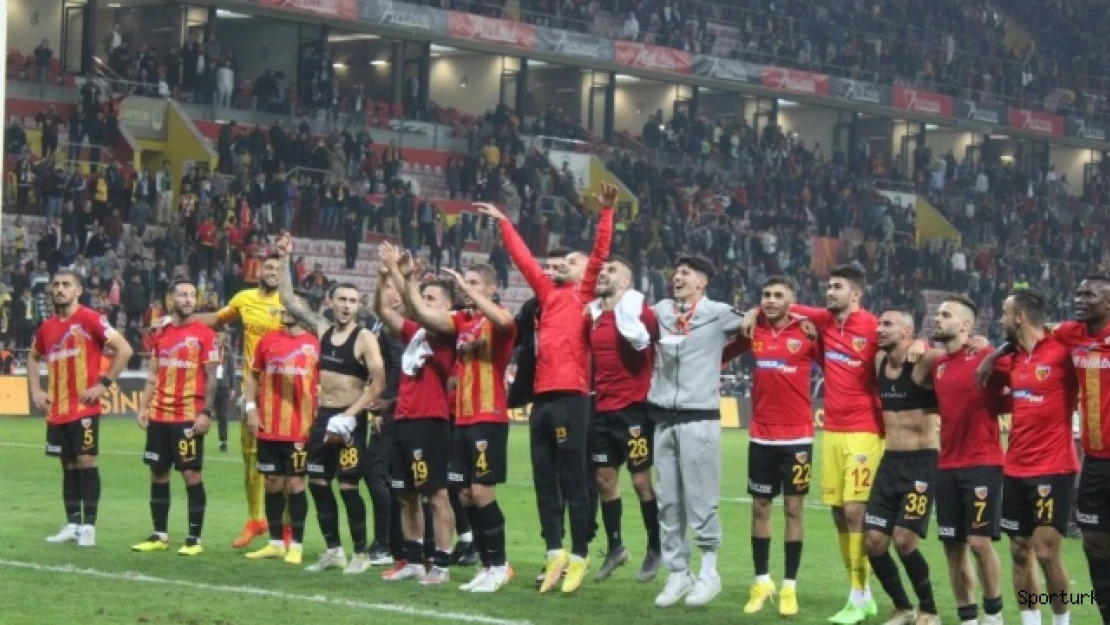 Kayserispor 3 maçtır Galatasaray'a yenilmiyor