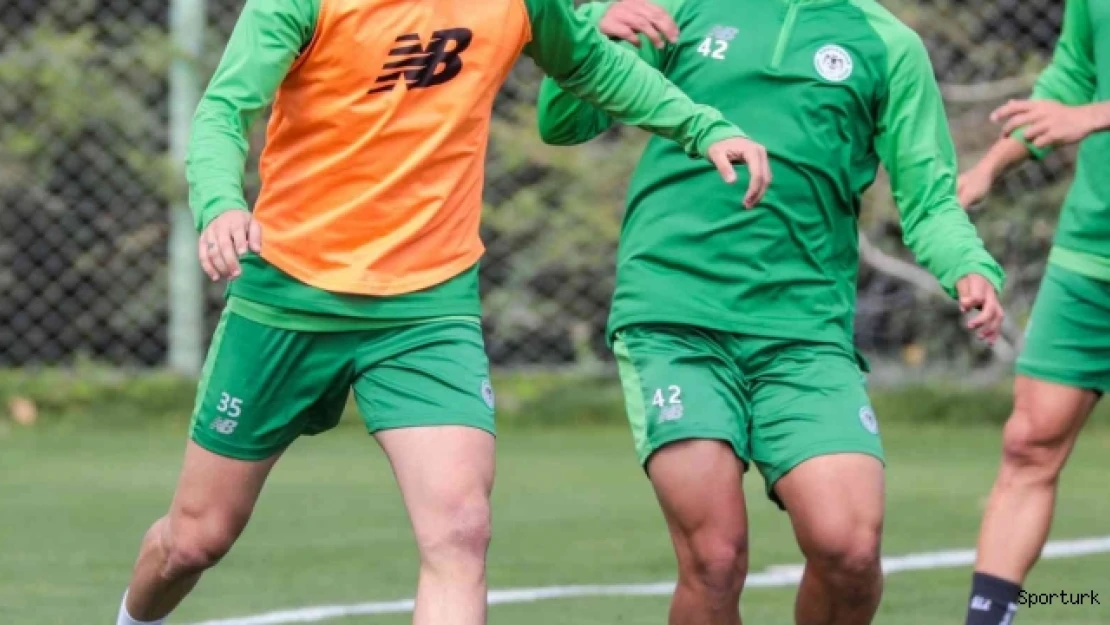 Konyaspor, Antalyaspor maçı hazırlıklarını sürdürdü
