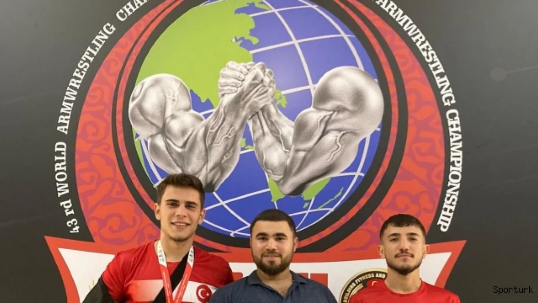 Kozanlı bilek güreşçilerinin başarısı