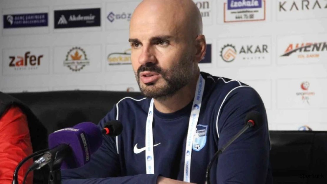 Serkan Zaimoğlu: &quotSon saniye golü ile mağlup olduğumuz için çok üzgünüz"