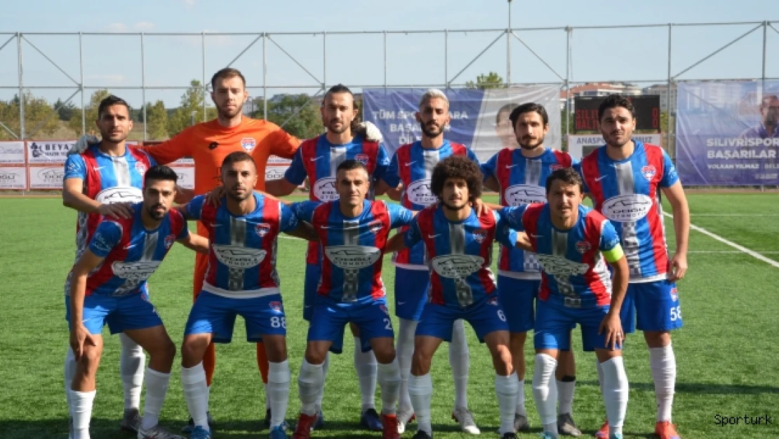 Silivrispor emin adımlarla 1-0
