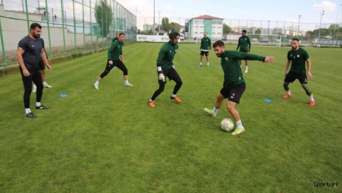 Sivas Belediyespor, Ankaraspor maçının taktiğini çalıştı