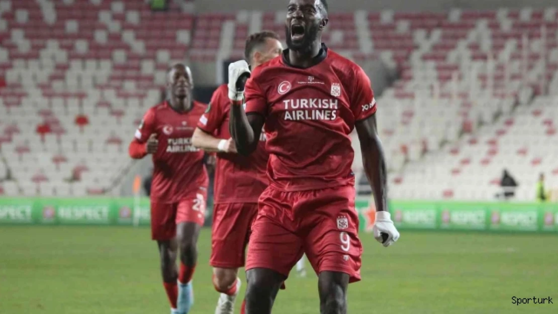 Sivasspor'da Yatabare gol sayısını 4'e çıkardı