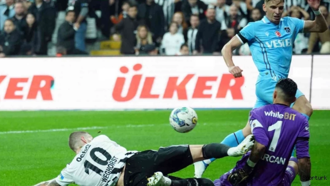 Spor Toto Süper Lig: Beşiktaş: 1 - Trabzonspor: 2