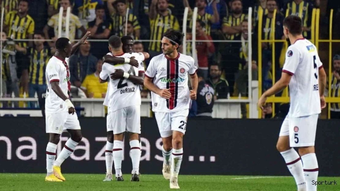 Spor Toto Süper Lig: Fenerbahçe: 2 - Fatih Karagümrük: 2