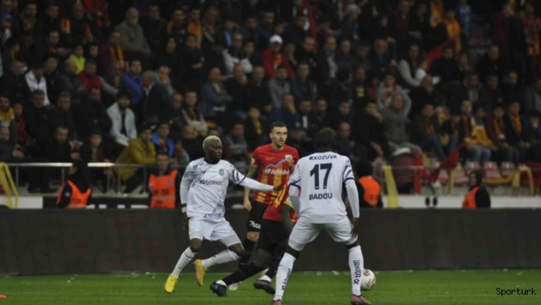 Spor Toto Süper Lig: Kayserispor: 2 - Adana Demirspor: 2