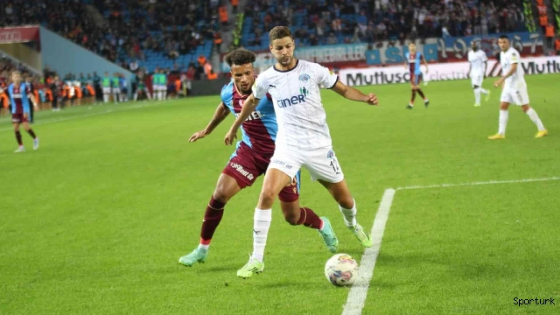 Spor Toto Süper Lig: Trabzonspor: 0- Kasımpaşa:0