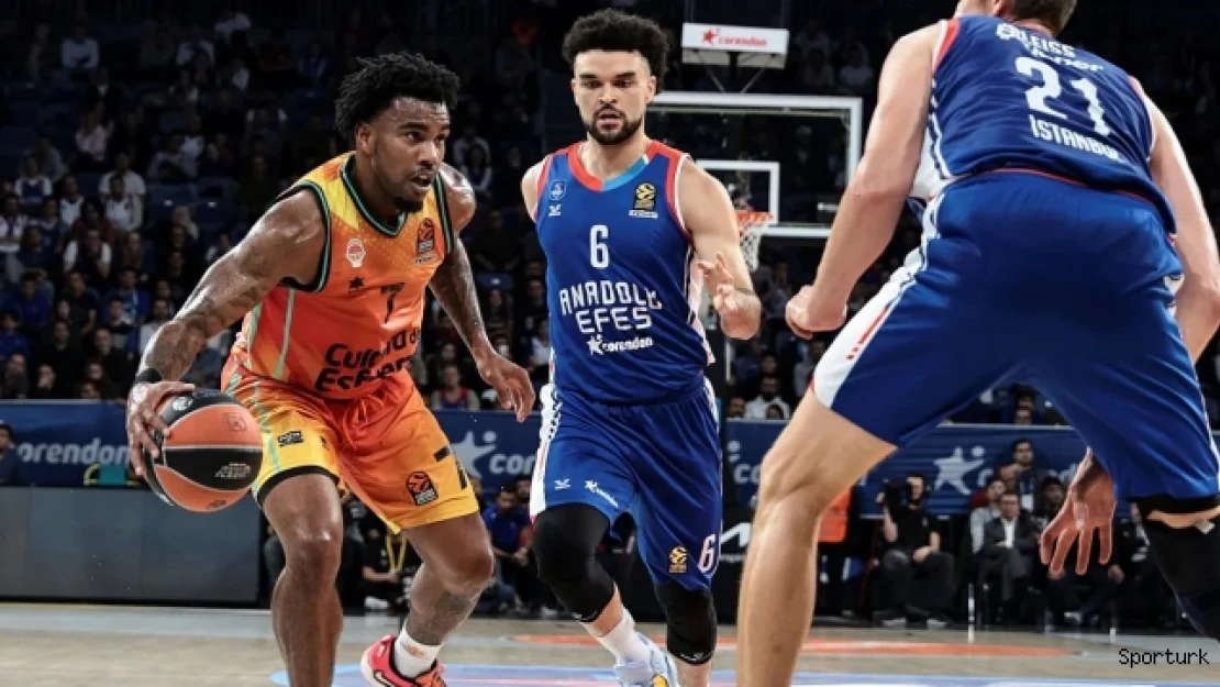 THY Euroleague: A.Efes: 91 - Valencia Basket: 92