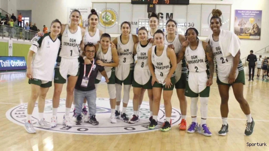 TKBL:OGM Ormanspor: 82- Melikgazi Kayseri Basketbol: 73
