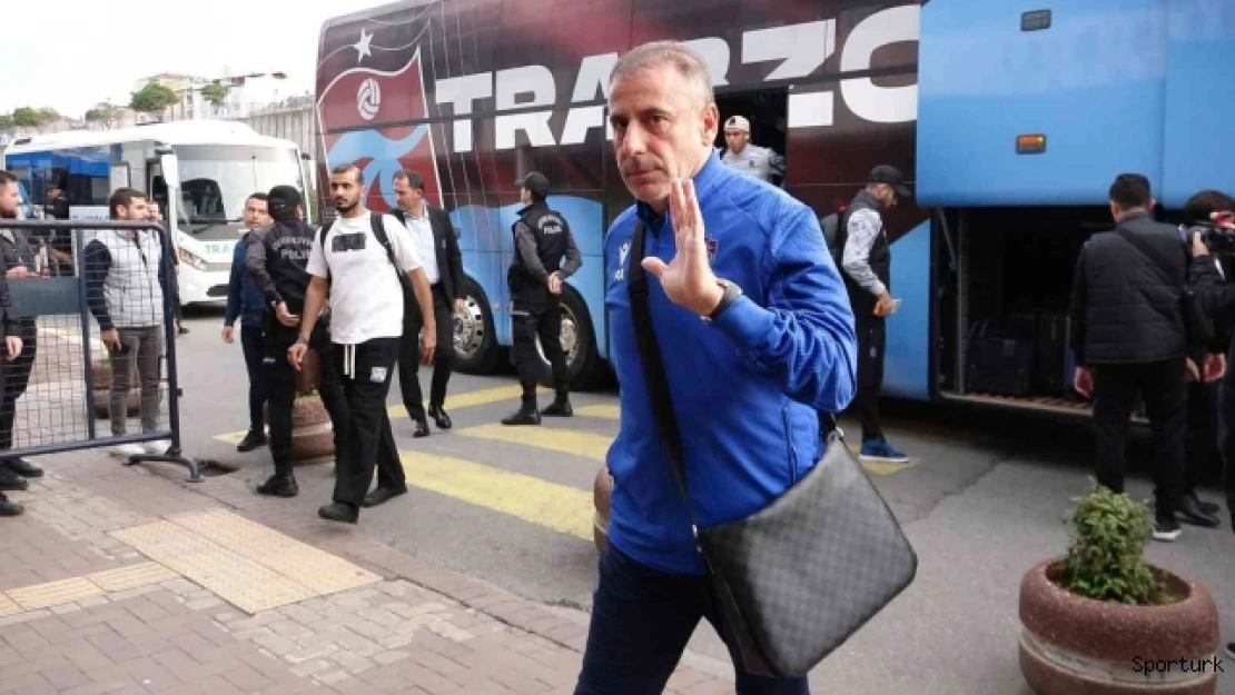 Trabzonspor İstanbul'a gitti