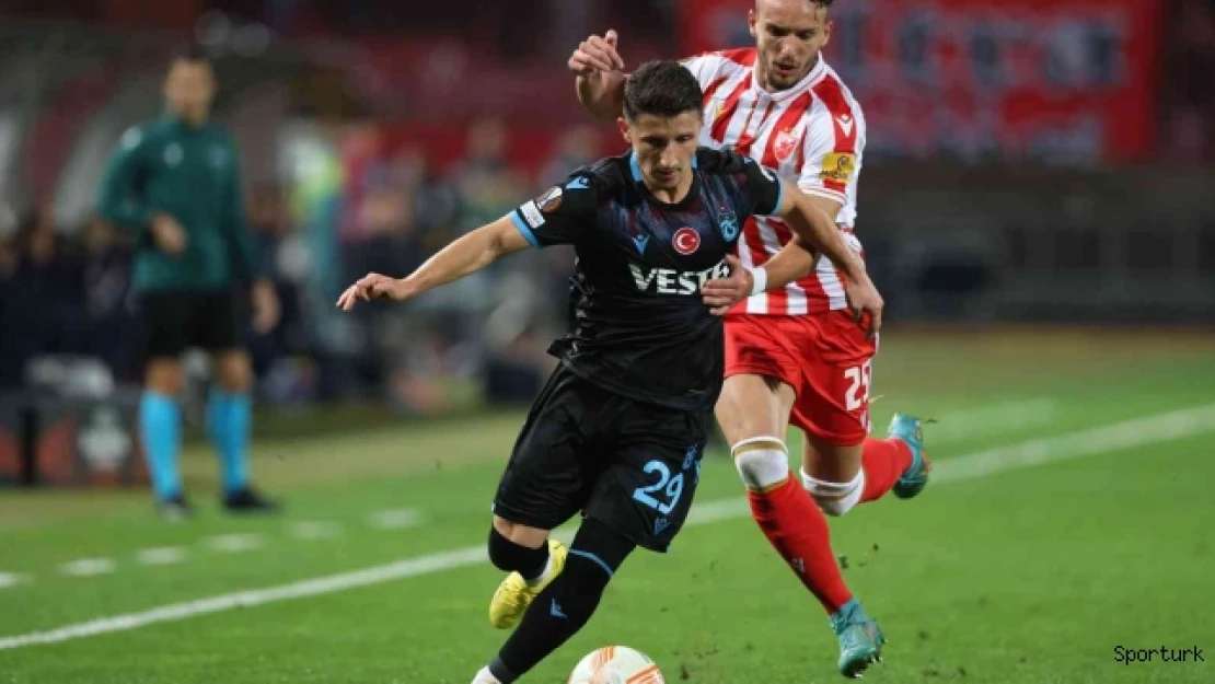 UEFA Avrupa Ligi: Kızılyıldız: 1 - Trabzonspor: 1