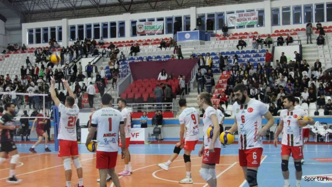 AXA Sigorta Efeler Ligi: Cizre Belediyespor: 2 - Galatasaray HDI: 3