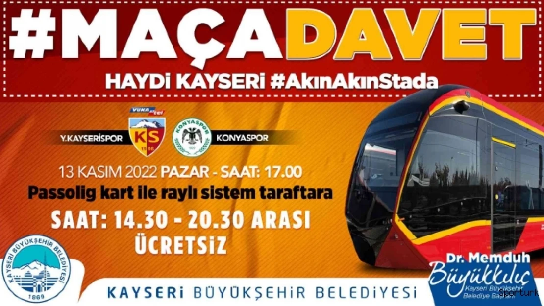Başkan Büyükkılıç'tan Kayserispor'a Destek Çağrısı