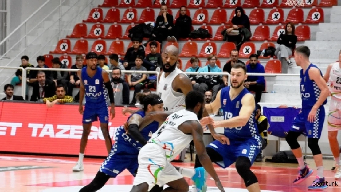 Basketbol Süper Ligi: Aliağa Petkimspor: 79 - Onvo Büyükçekmece Basketbol: 75