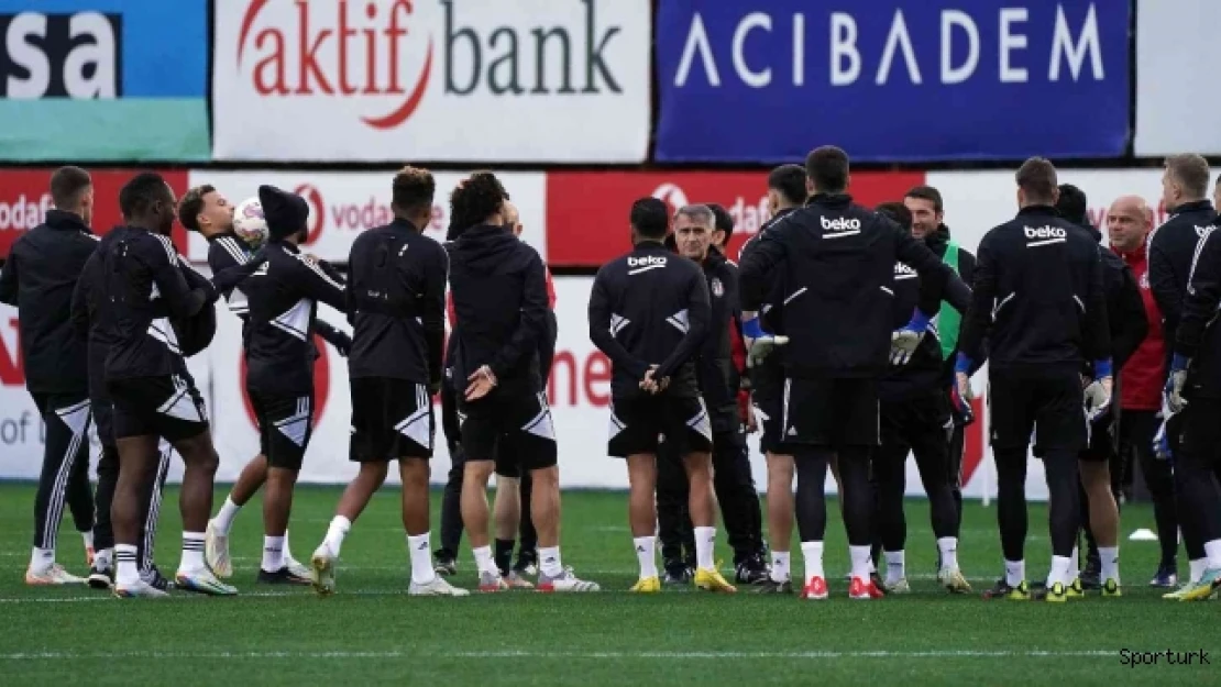 Beşiktaş günü çift idmanla tamamladı