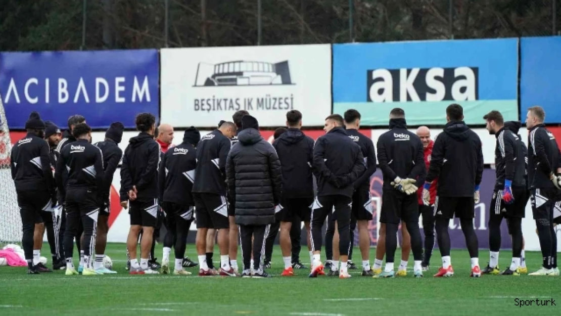 Beşiktaş'ta çalışmalar devam etti