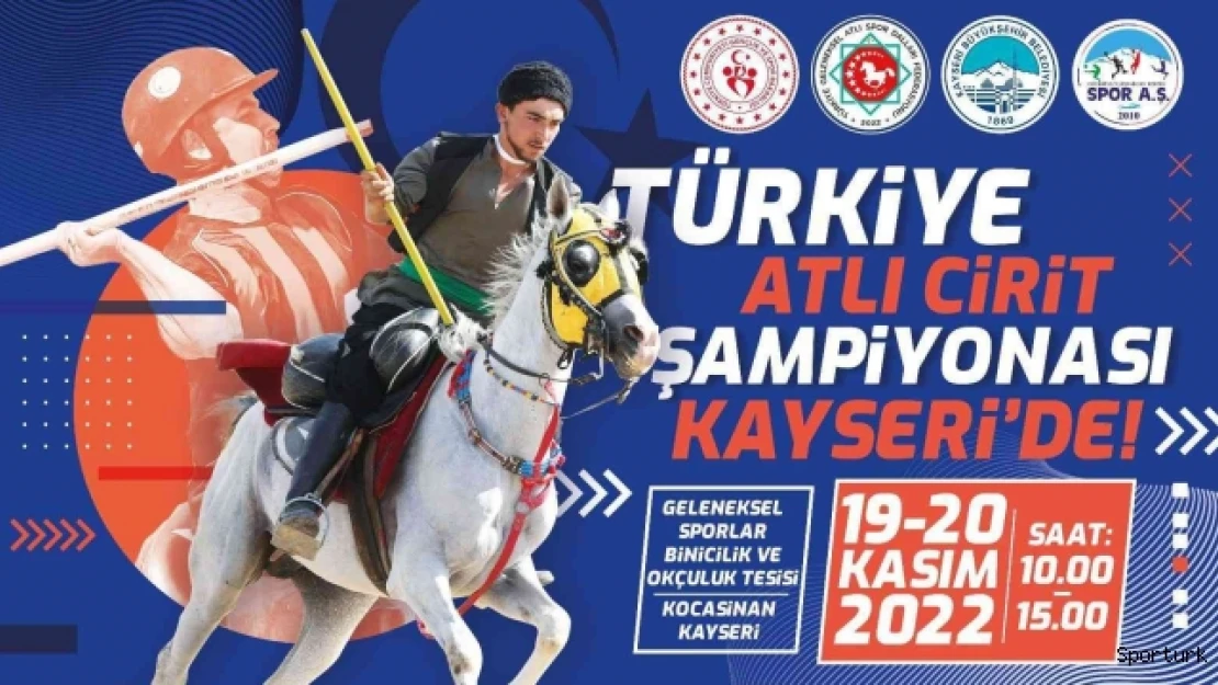 Büyükşehir'in ev sahipliğinde Atlı Cirit Şampiyonası heyecanı yaşanacak