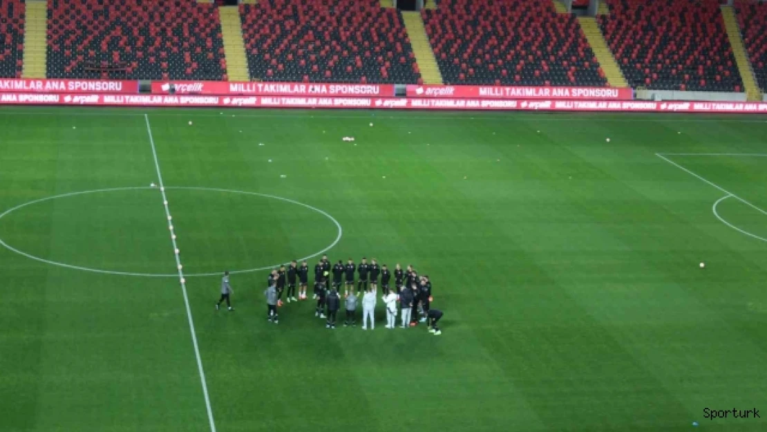 Çekya, Türkiye maçı için son hazırlığını yaptı